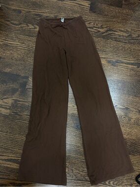 Los Angeles Apparel Brown Flare Pants